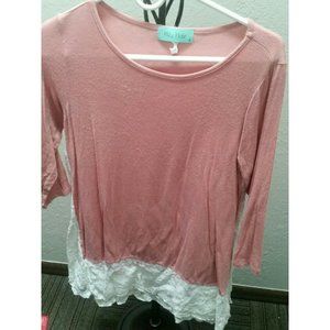 Small Filly Flair Blush Shirt